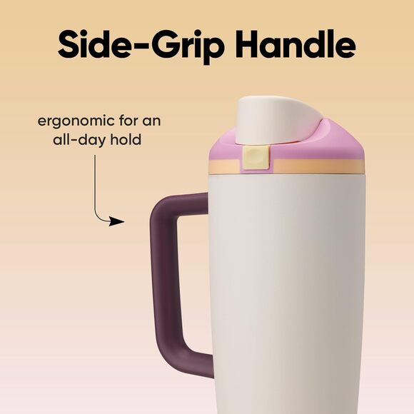 Owala FreeSip Tumbler 40oz Insulated Stainless Steel Water Bottle Daybreak - Picture 6 of 6